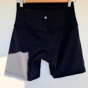 lululemon athletica Women's align high rise Black Bike Shorts